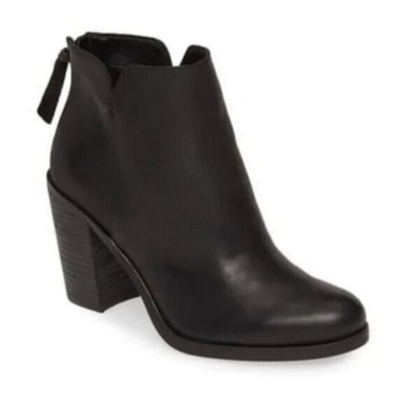 BP Jett Ankle Bootie Black Leather Sz 9.5M - Picture 13 of 13